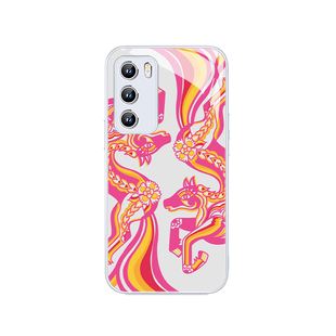 适用华为mate80官网同款马年手机壳pura70pro苹果官网荣耀500马年限定nova15官方magic8新年x70高级感400玻璃