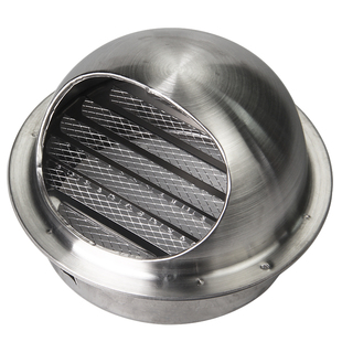 304不锈钢通风帽外墙出风口防风防雨罩油烟机排烟卫生间透气帽201