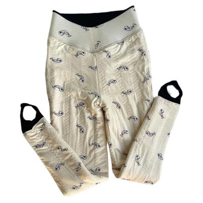 博弈SK正品蚕丝棉裤羊毛裤保暖裤冬季加厚多层一体打底裤女棉裤