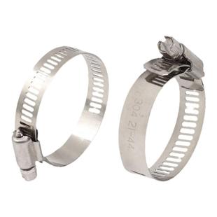 304不锈钢卡箍管卡强力美式喉箍抱箍管箍通信管夹水管支架桥架卡