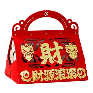 乔迁之喜装饰财源滚滚木头柴火新居布置礼物摆件搬家入宅仪式用品