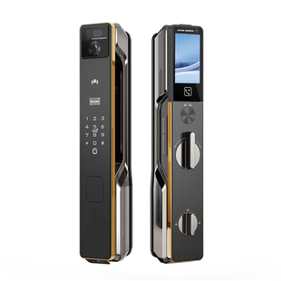 新款总裁K800FVR三摄掌静脉3D人脸可视智能电子家用防盗门锁猫眼