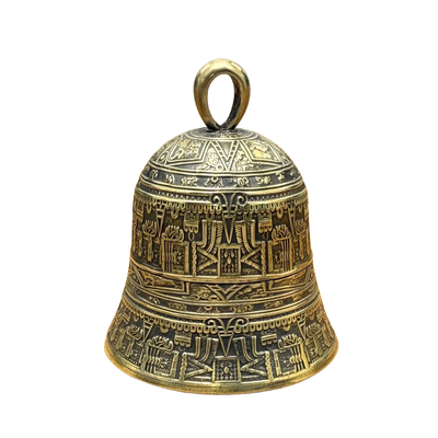 阿兹特克日历石玛雅纪念币铜铃铛