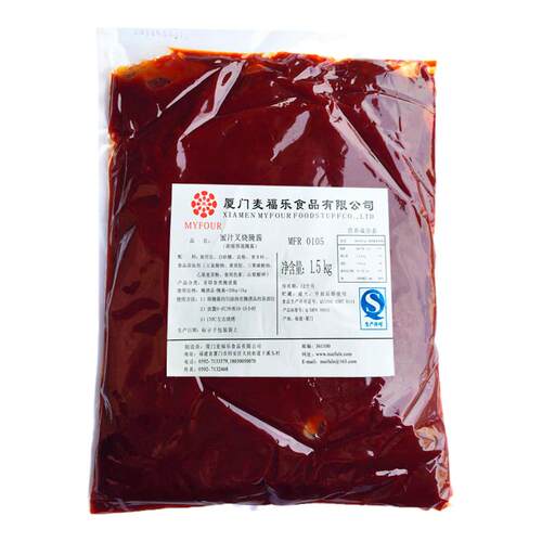 麦福乐蜜汁酱蜜汁叉烧腌酱1.5kg川香手扒鸡抹酱料烧肉烧烤调味料