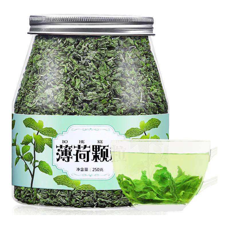 薄荷叶茶干颗粒新鲜食用薄荷胎菊花茶金桔柠檬片泡水喝的冷泡夏季