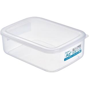日本进口抗菌冰箱收纳盒冻肉分装盒食品级保鲜盒冷冻室专用储藏盒