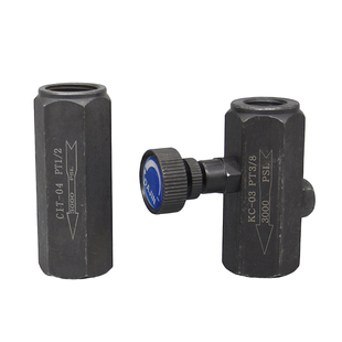 高压液压KC单向节流阀CIT单向阀止回阀流量控制阀流体高压调节阀