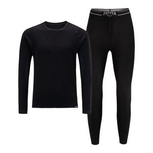 hotchillys红辣椒10级男女冬季加厚抓绒衣保暖内衣裤滑雪打底套装
