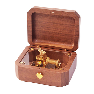 木质机械音乐盒八音盒鸟之诗女生女孩儿童生日定制生日礼物送女友