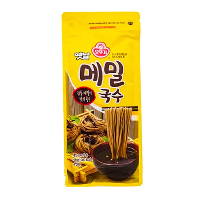 不倒翁韩国进口荞麦挂面400g