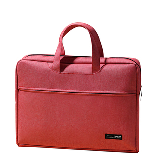 5590公文包高级感会议包政府防水律师男款手提袋会议文件袋拉链袋女士公文袋收纳商务办公培训班资料定制LOGO