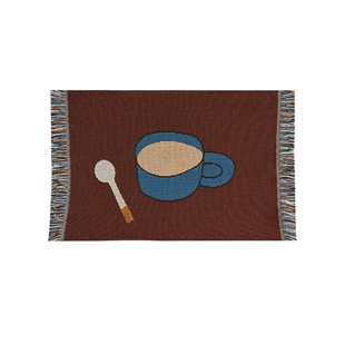 momostalk 莫语 多功能装饰毯 创意流苏餐边毯餐垫 墙壁挂毯地毯