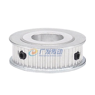 3M48齿两面平槽宽11/16/21同步带轮AF型两面平同步轮 内孔8-30mm