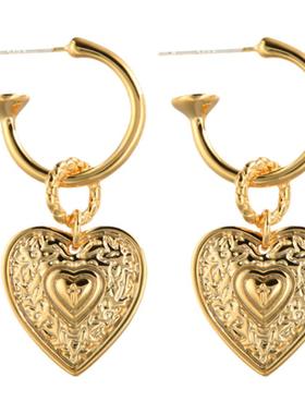 LARAINE YIN欧美复古绿闪钻双层叠戴项链小众设计百搭颈链蛇骨链