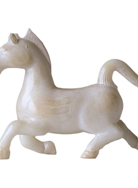 新中式马摆件客厅桌面玄关茶几边柜复古装饰品乔迁开业礼物高级感