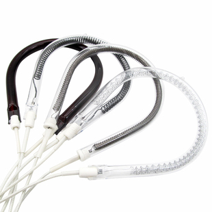 通用小太阳取暖器发热管烤火炉电暖风扇900W碳纤维电热丝加热灯管