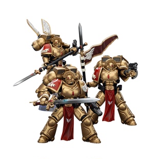 JOYTOY暗源战锤40K圣血天使圣血卫队守卫三人组1:18可动兵人手办