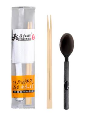一次性筷子四件套美式勺套装