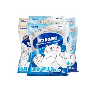 Nikoro妮可露小蓝块豆腐混合猫砂膨润土植物木薯抑菌除臭低尘