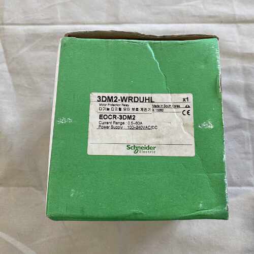 议价施耐德电机保护器过流继电器3DM2-WRDUHL  EOCR-3DM2