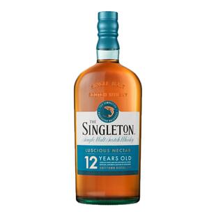 苏格登12年 苏格兰单一麦芽威士忌酒 海外原瓶进口洋酒