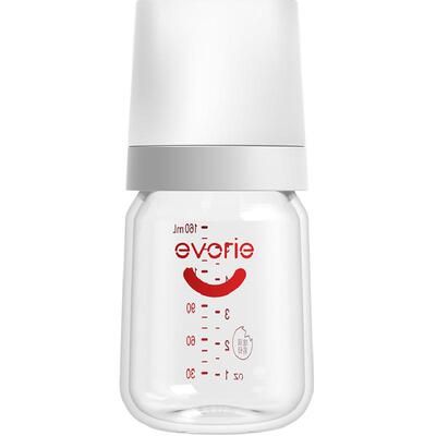 爱得利玻璃奶瓶新生儿婴儿宽口径