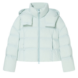 Goodland美地立领连帽面包羽绒服女保暖鸭绒LC34508300