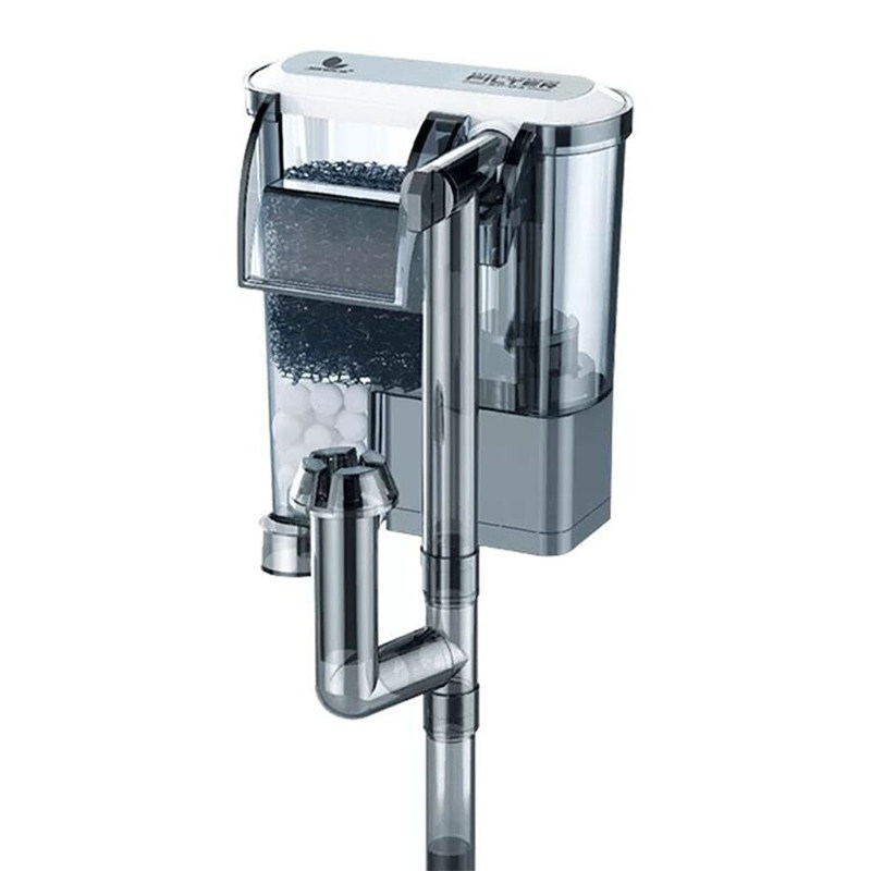 三合一冲氧泵外置瀑布鱼缸过滤器
