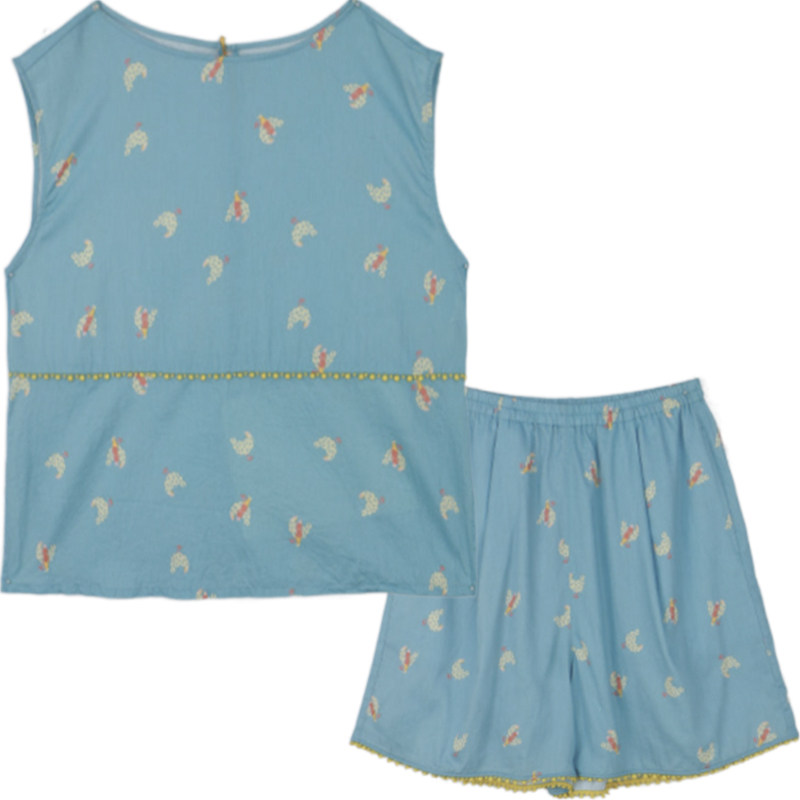 朵朵·可可女纯棉印花家居服