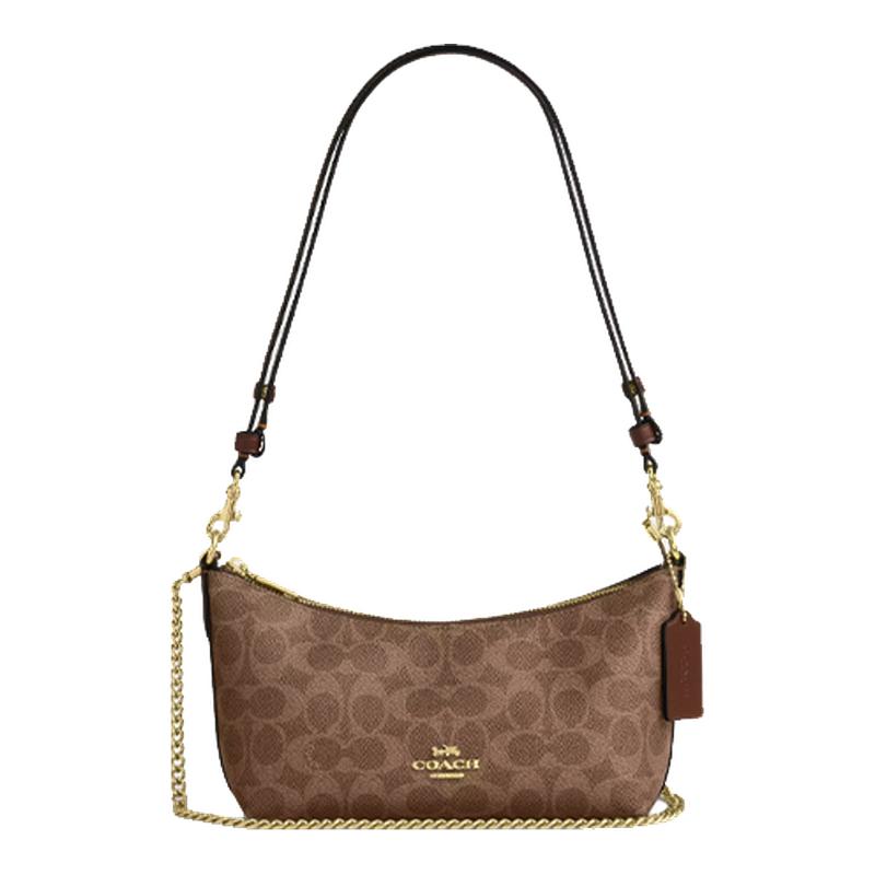 【官方正品】COACH/蔻驰女士饺子包CAITLIN 24单肩斜挎包CEK80