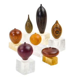 官方正版｜在外木艺原创平安喜乐小花瓶礼盒生日礼物摆件企业定制