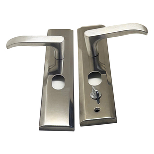 王力防盗门拉手面板不锈钢材质1818-1款U型孔王力原厂特价处理