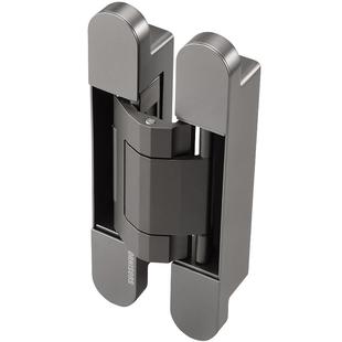 索斯诺隐形门液压合页缓冲闭门器隐藏门阻尼十字铰链暗门隐形合页