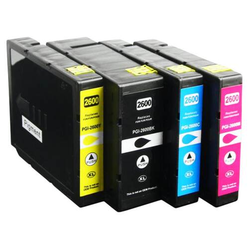 INKOOL适用佳能打印机澳洲版墨盒PGI2600XL大容量 Canon MAXIFY iB4060 MB5060 MB5160 MB5360 MB5460 颜料墨