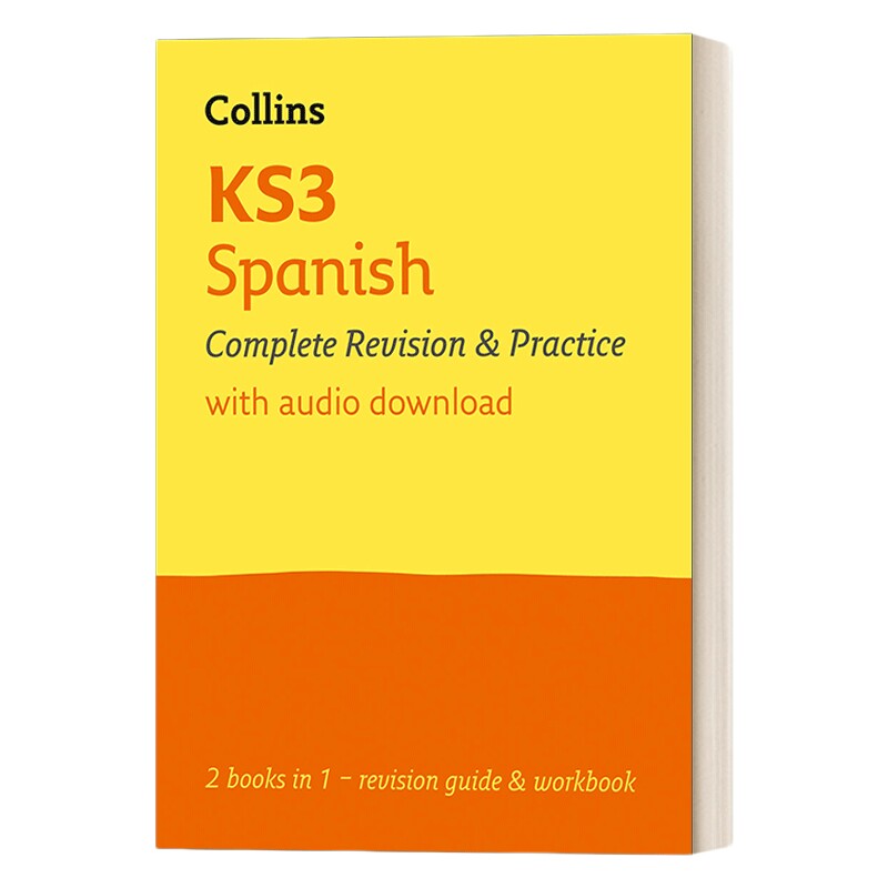 柯林斯英国初中西班牙语复习指南与训练 英文原版Collins KS3 Spanish Complete Revision and Practice 英文版 进口英语原版书籍