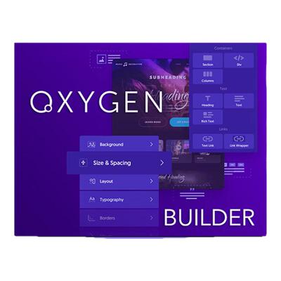 Oxygen Builder 汉化中文版 轻量可视化编辑设计插件 WP插件