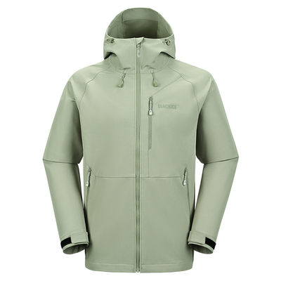 黑冰户外防风保暖软壳衣