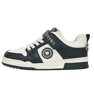 泰兰尼斯秋季新款男童低帮板鞋女童软底运动儿童鞋黑白熊猫休闲鞋