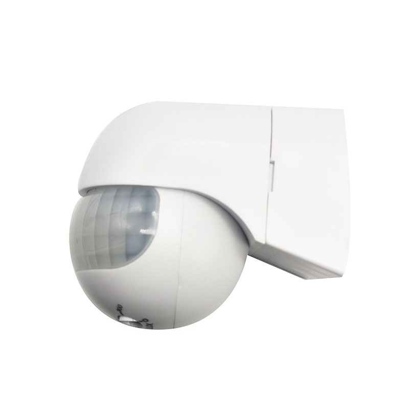 PIR人体红外感应器 远距离墙壁式防水户外感应开关感应探测器30米