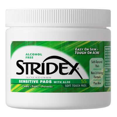 stridex/水杨酸棉片精华闭口祛痘