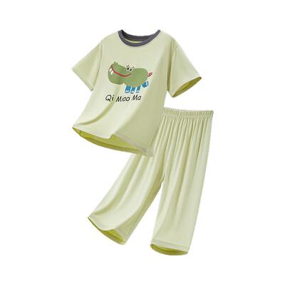 儿童莫代尔卡通春夏家居服睡衣
