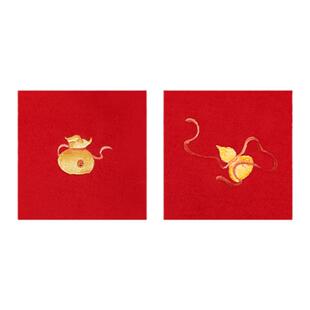 绣娘丝绸新款红色围巾情侣高级手工苏绣披肩冬季护颈围脖搭配礼盒