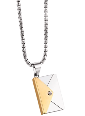 POYO现货扫码存照片小钛钢项链