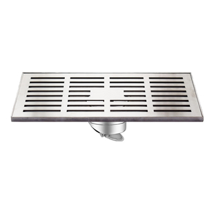 不锈钢加大尺寸地漏定制加宽室外庭院花园110管地漏20 30cm方形