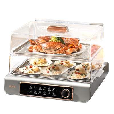 谷格电蒸箱透明可视20L大容量