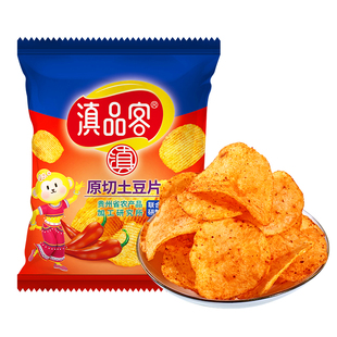 农科院黄瓜味土豆片香辣薯片洋芋片休闲解零食馋解馋小吃云贵特产