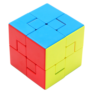 魔域魅龙傀儡魔方异形三阶二阶捆绑限转实色免贴灵活顺滑益智玩具