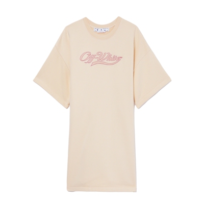 ITOFF-WHITE™廓形半袖连衣裙