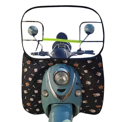 电动车加高透明高清挡风板防雨