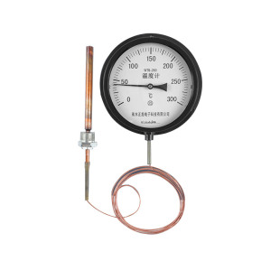 压力式温度计指针式工业高精度锅炉水温油温远传蒸汽温度表测温仪